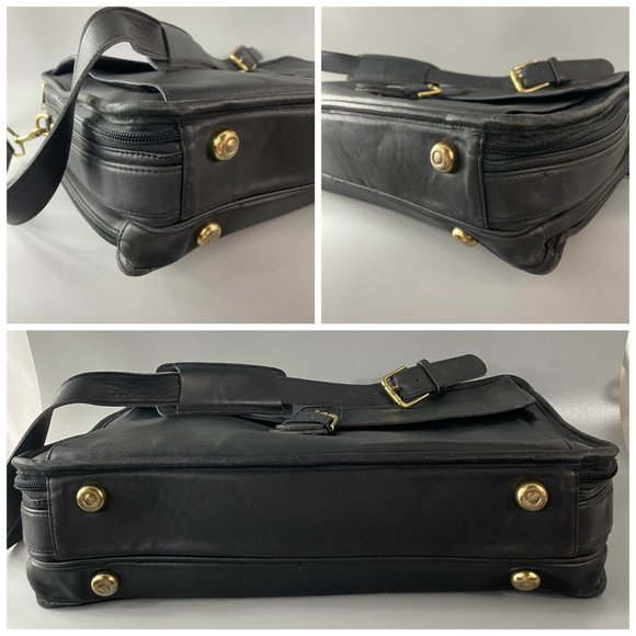 Authentic Vintage 1996 Coach Top Handle Briefcase Bag # 0537 - Picture 12 of 12